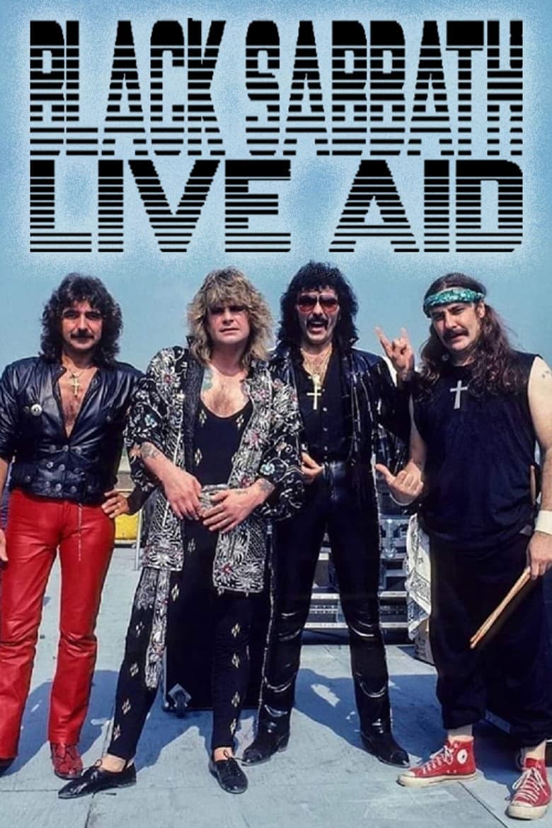 Black Sabbath: Live Aid poster