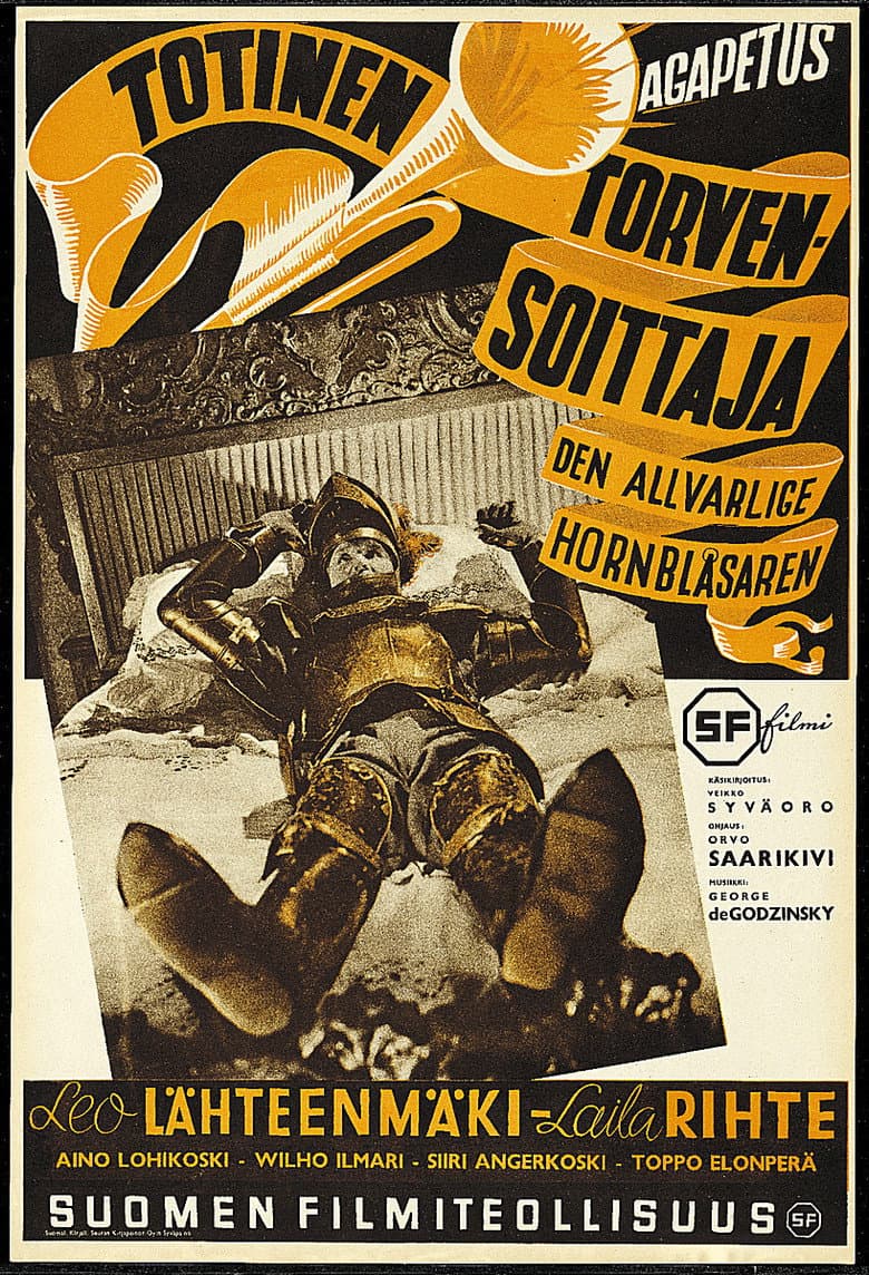 Totinen torvensoittaja poster