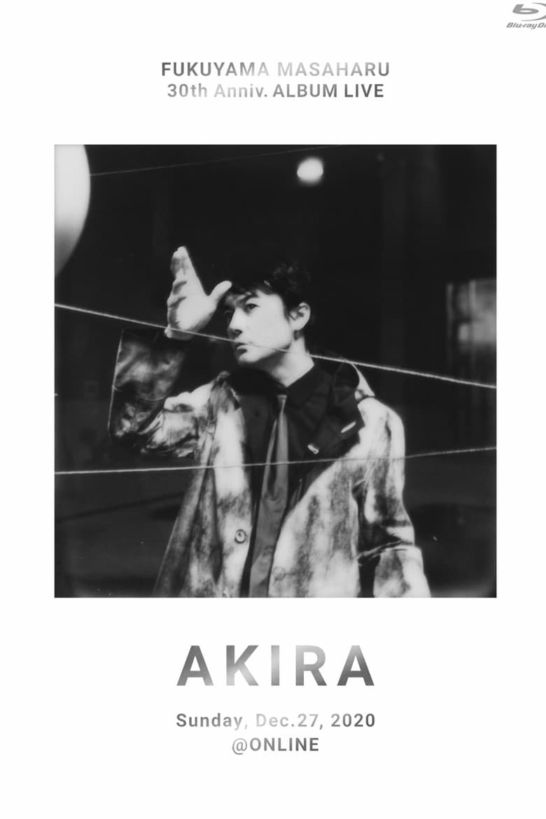FUKUYAMA MASAHARU 30th Anniv. ALBUM LIVE AKIRA poster