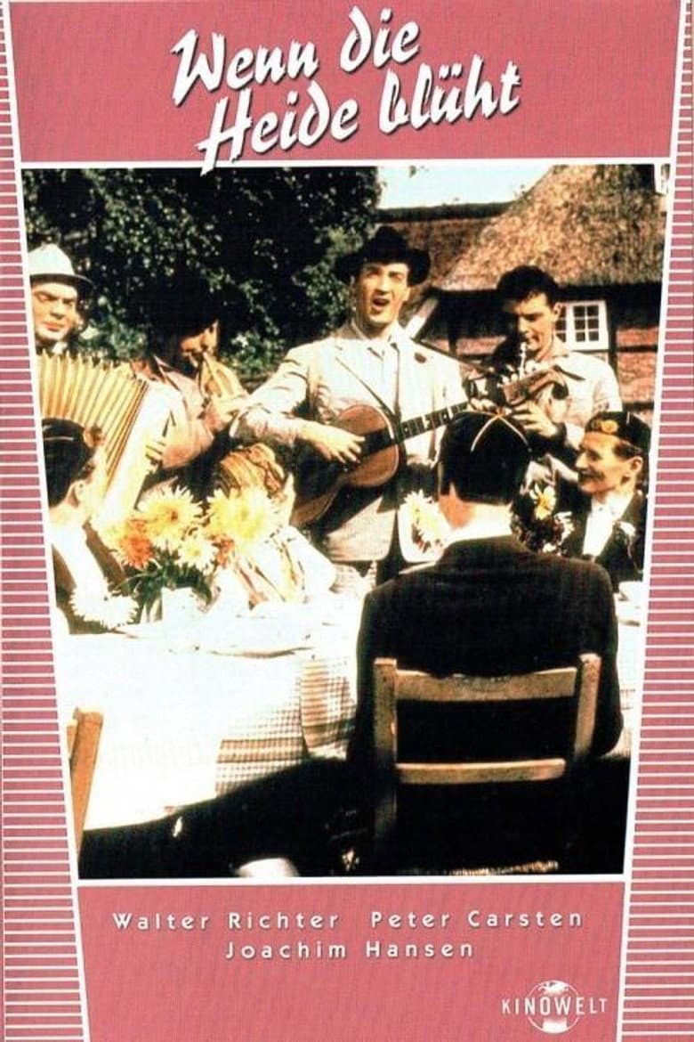 Wenn die Heide blüht poster