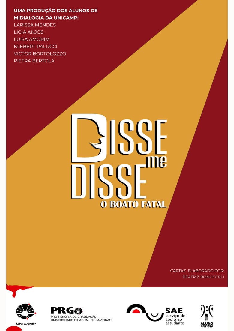 Disse me disse: o boato fatal poster