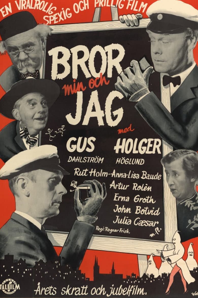 Bror min och jag poster