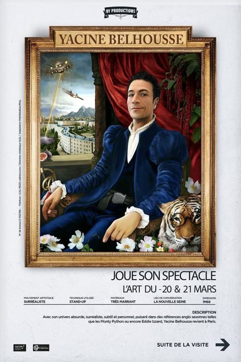 Yacine Belhousse joue son spectacle poster