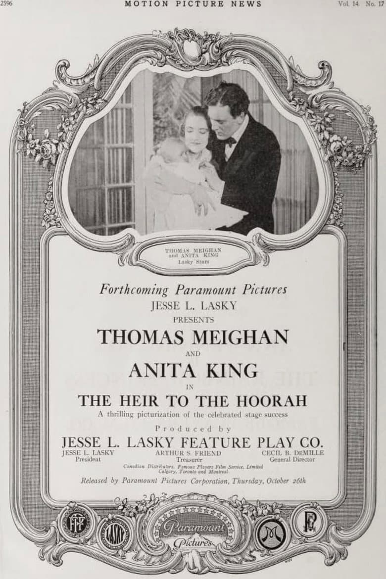 The Heir to the Hoorah poster