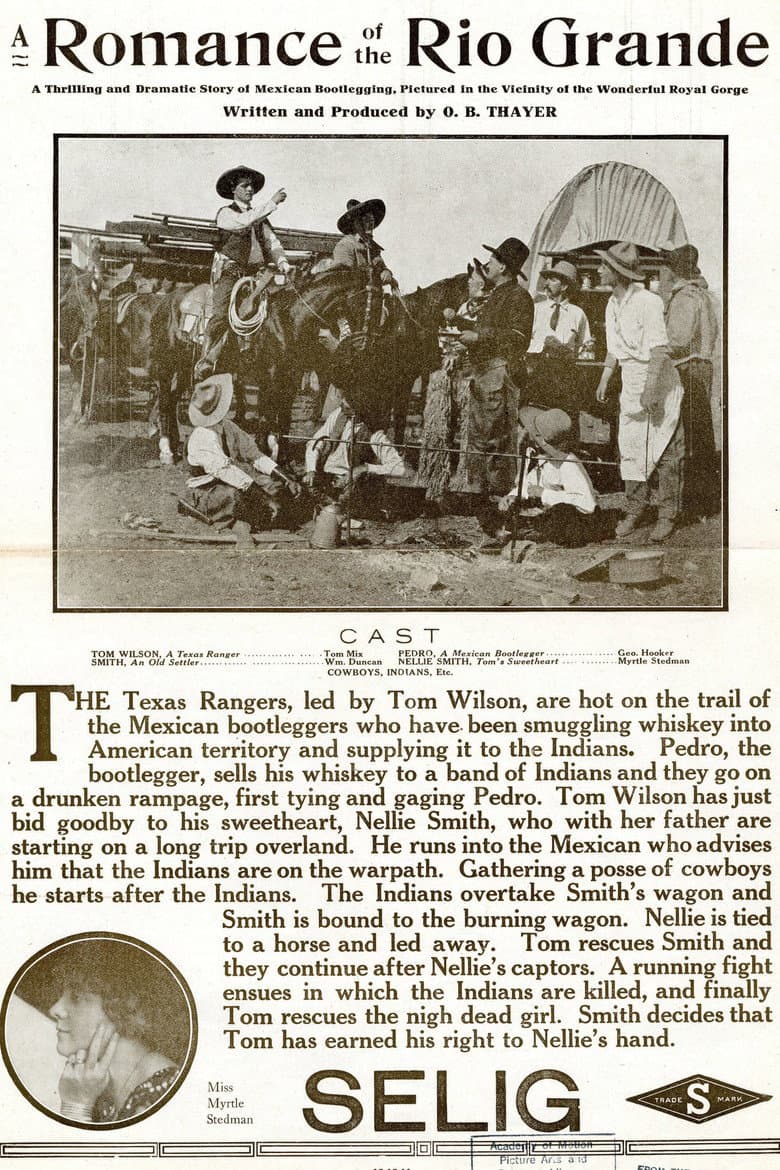 A Romance of the Rio Grande poster