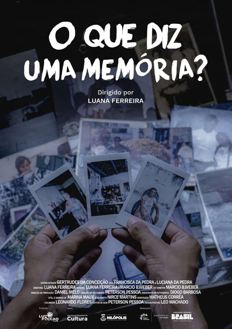 O que diz uma memória? poster