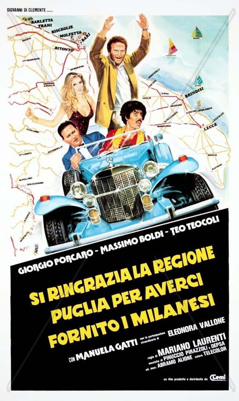Si ringrazia la regione Puglia per averci fornito i milanesi poster