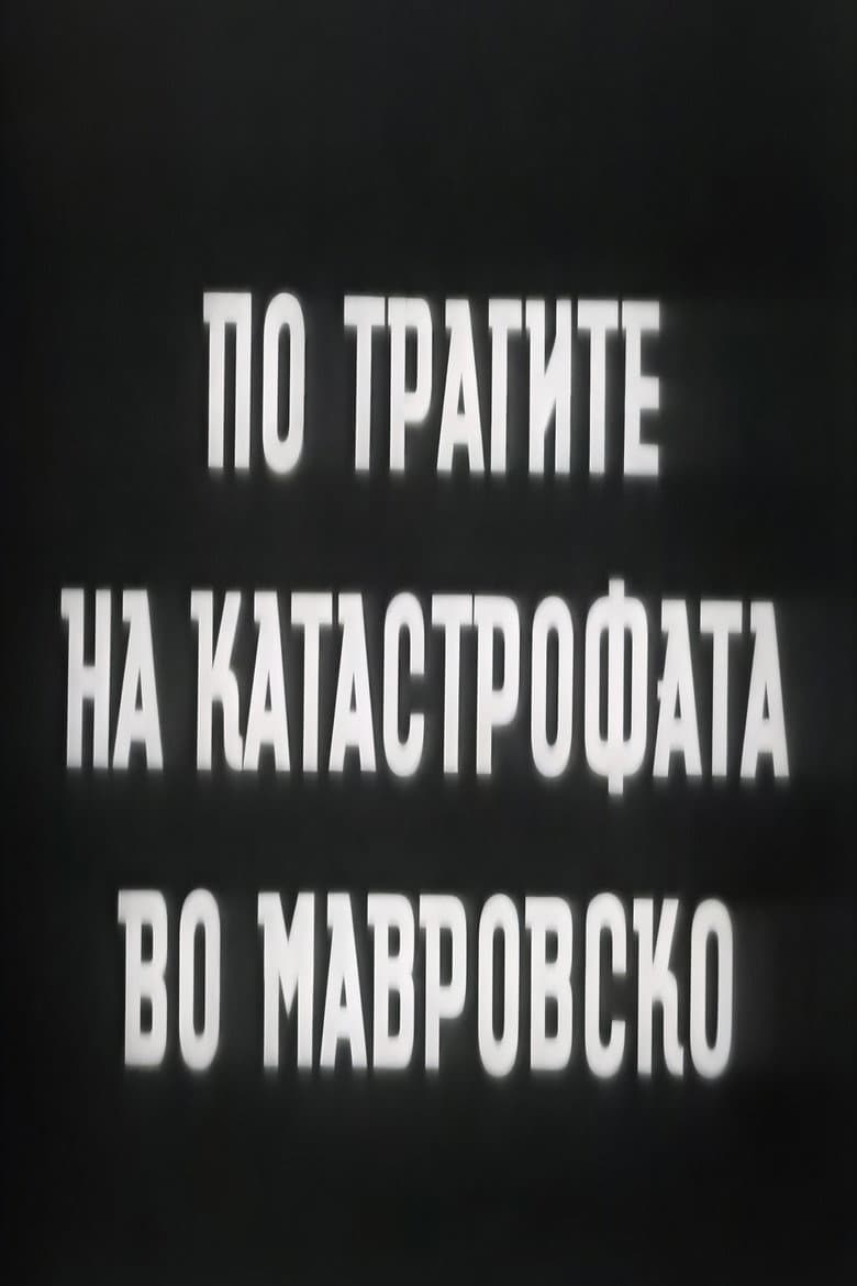 Following the Traces of the Mavrovo Catastrophe poster