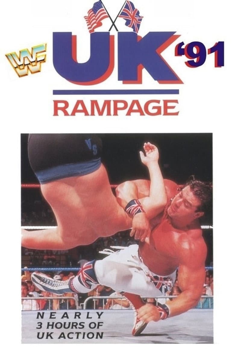 WWE U.K. Rampage 1991 poster