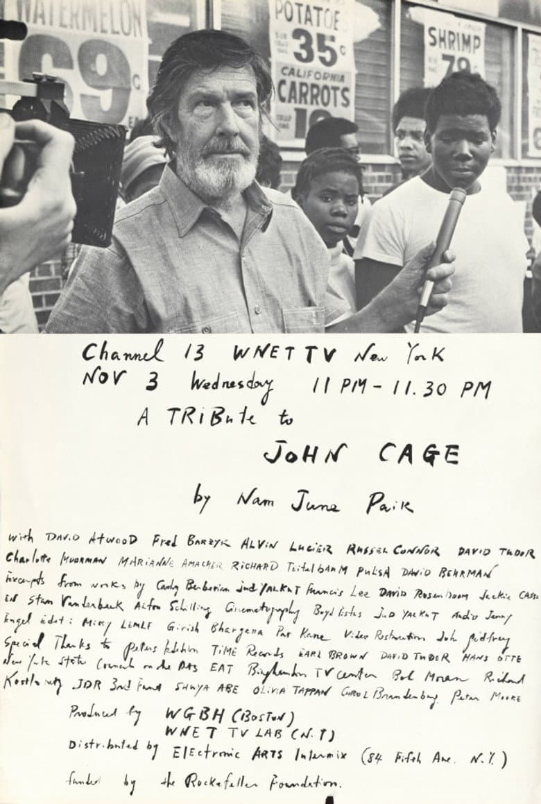 A Tribute to John Cage poster