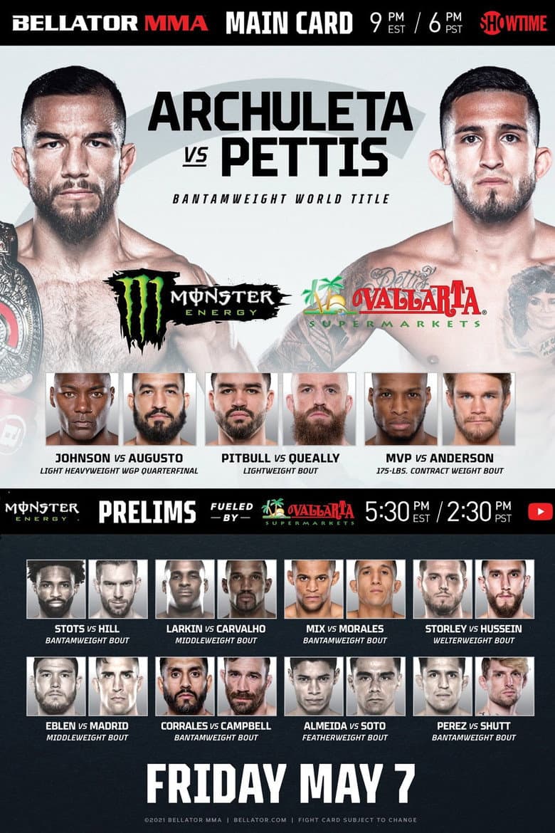 Bellator 258: Archuleta vs. Pettis poster