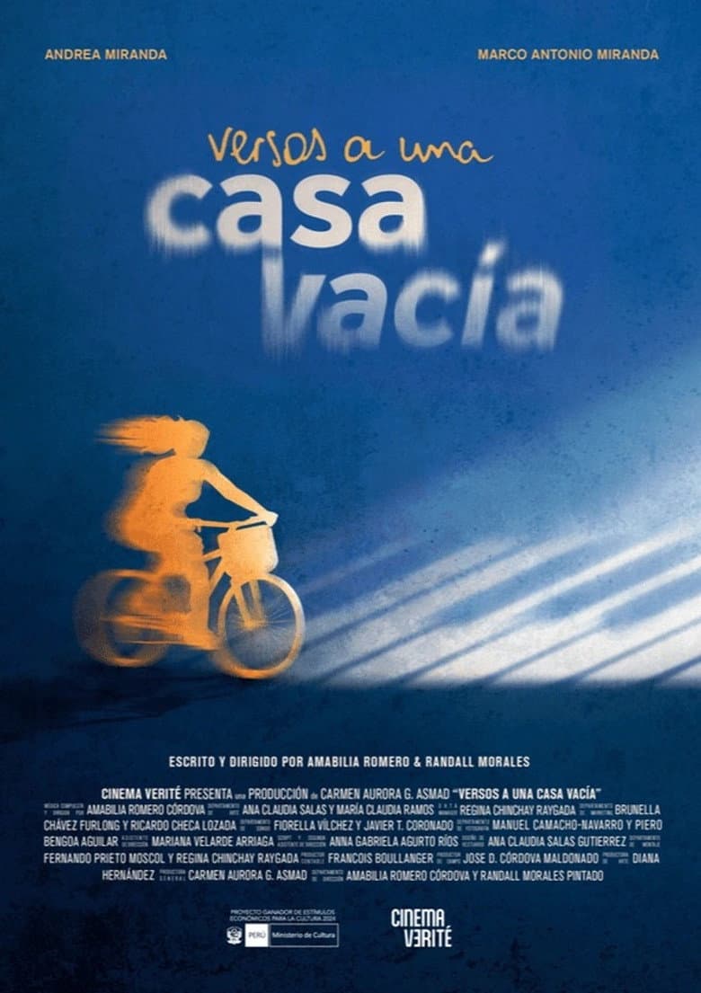Versos a una casa vacía poster