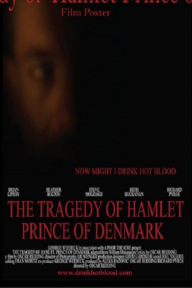 The Tragedy of Hamlet Prince of Denmark poster