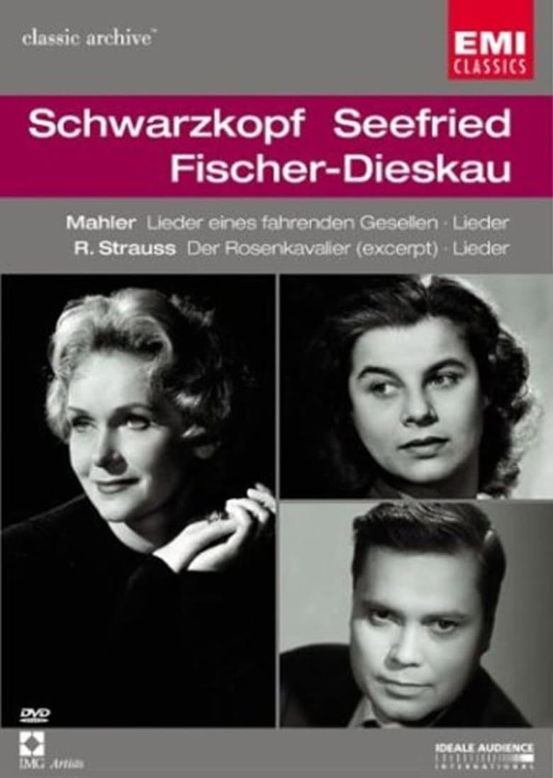 Schwarzkopf*, Seefried*, Fischer-Dieskau* – Mahler . R. Strauss poster