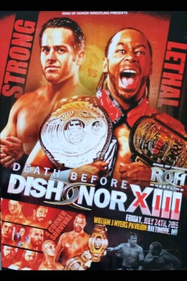 ROH: Death Before Dishonor XIII poster
