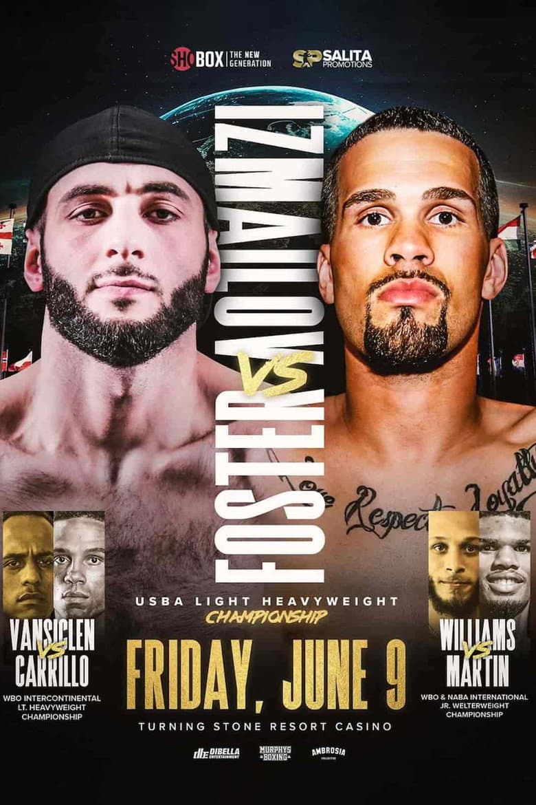 Ali Izmailov vs. Charles Foster poster