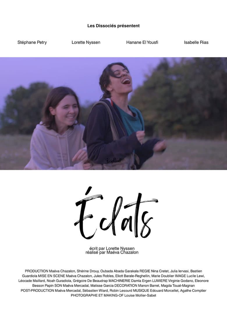 Éclats poster