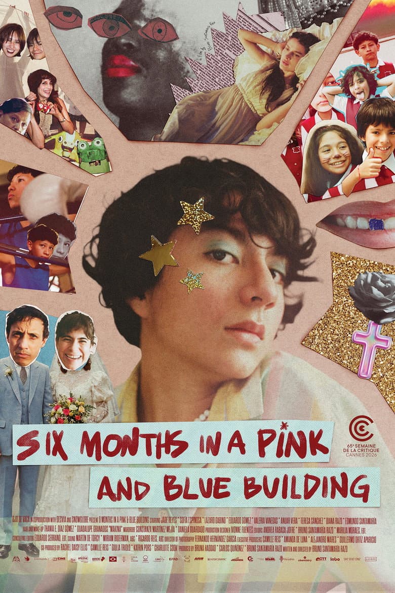 Six Months in a Pink and Blue Building poster
