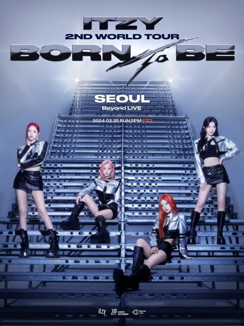 ITZY 2ND WORLD Tour [BORN TO BE] in SEOUL poster