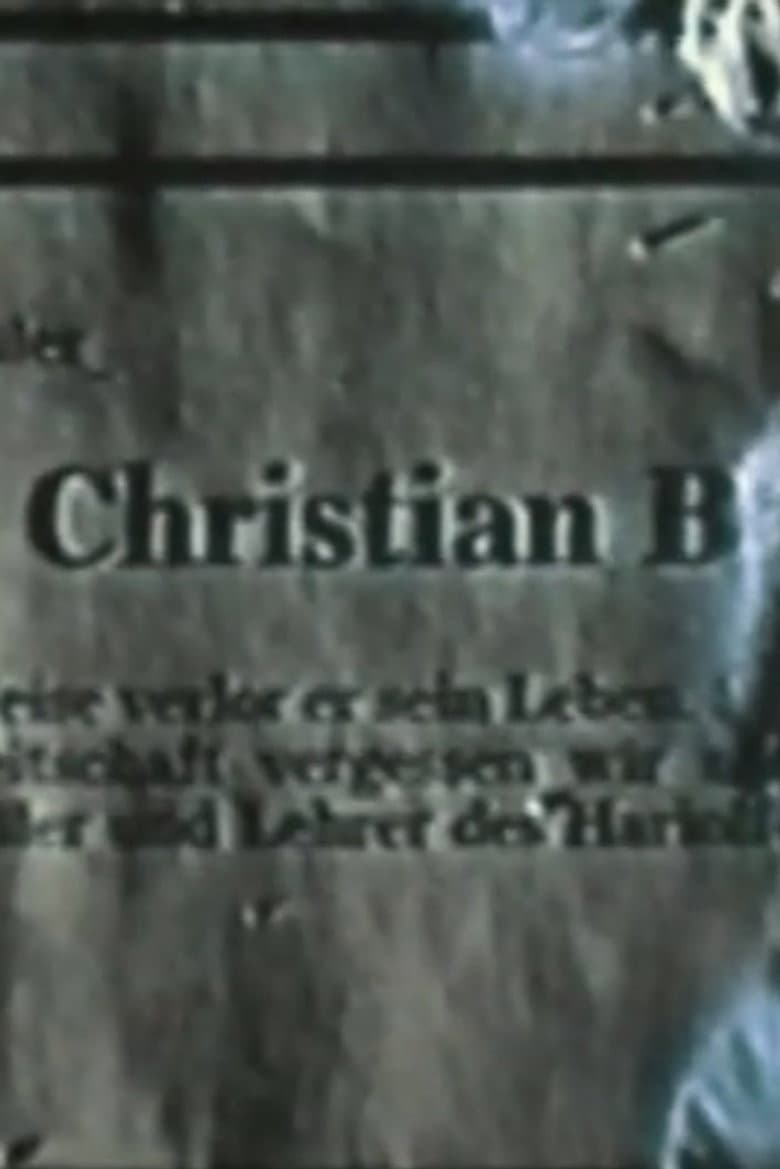Christian B. poster