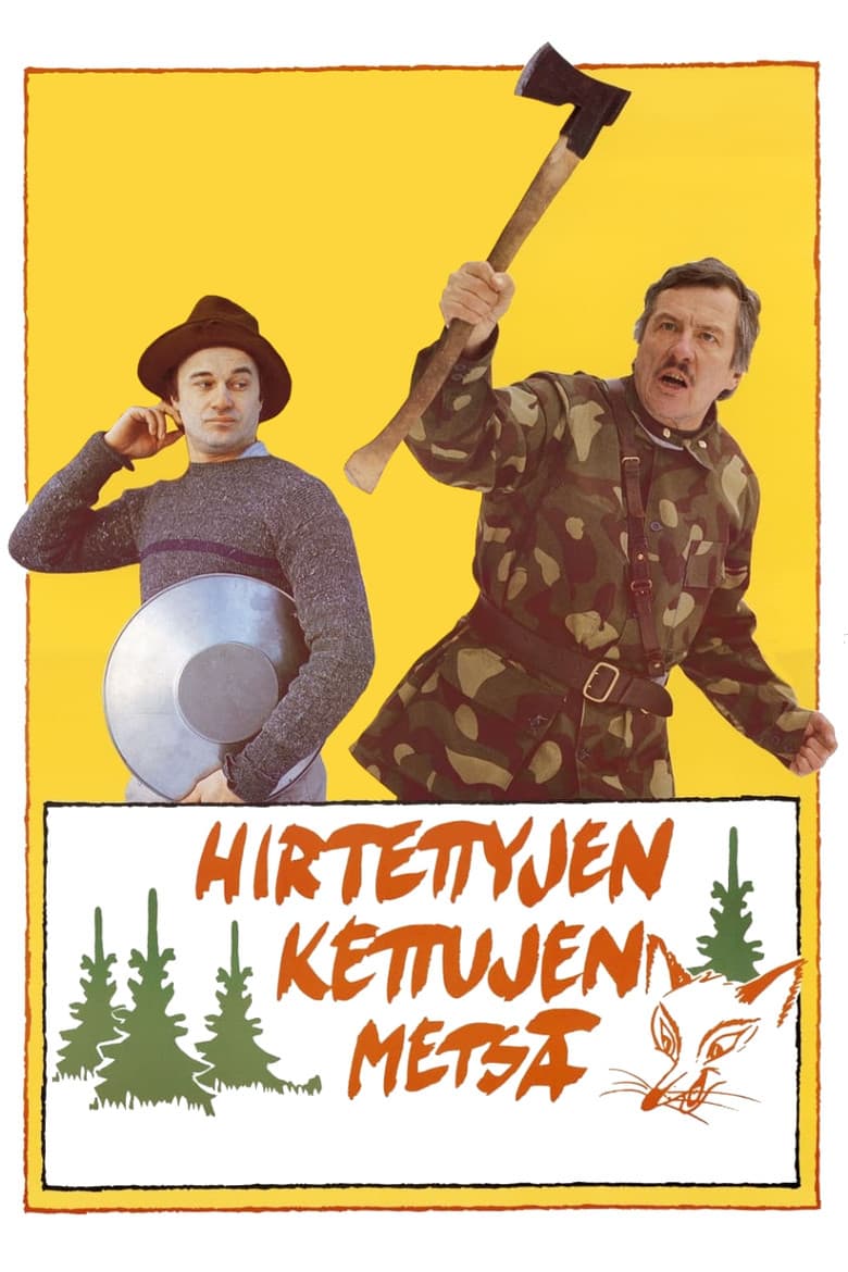 Hirtettyjen kettujen metsä poster