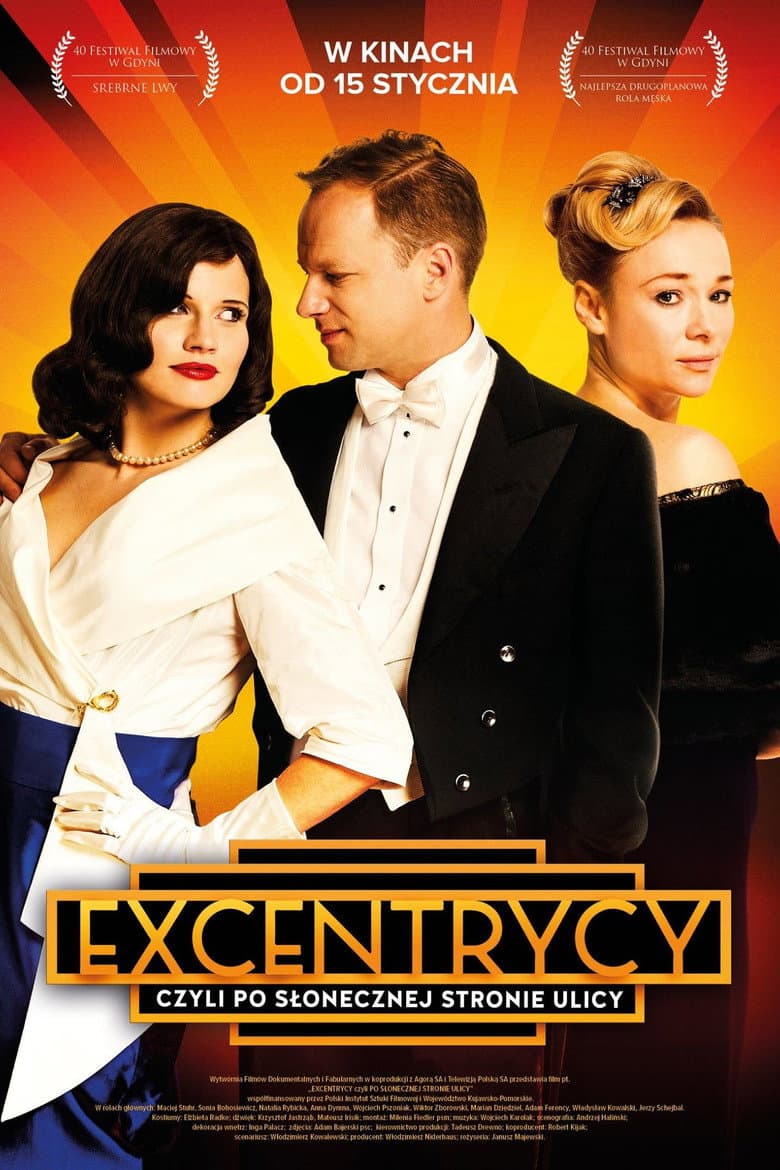 Eccentrics, the Sunny Side of the Street poster