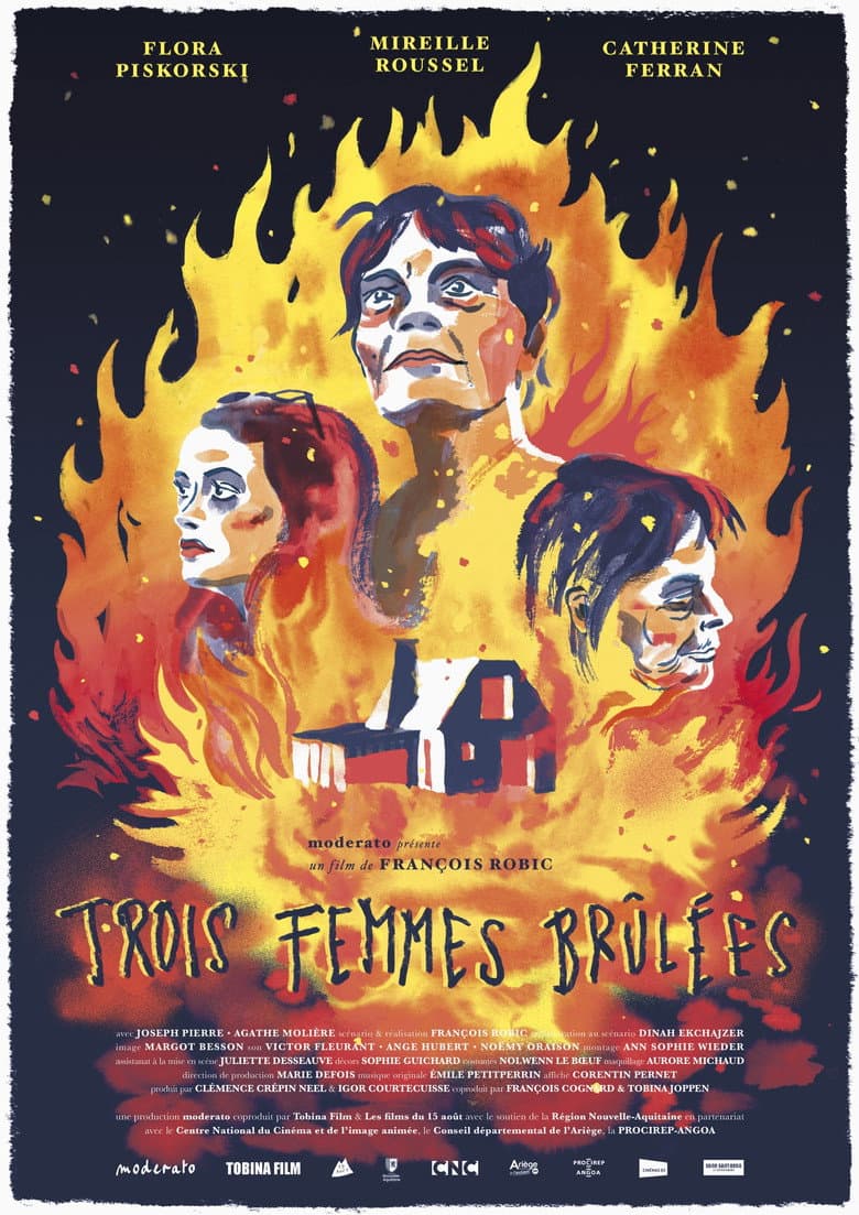 Trois femmes brûlées poster