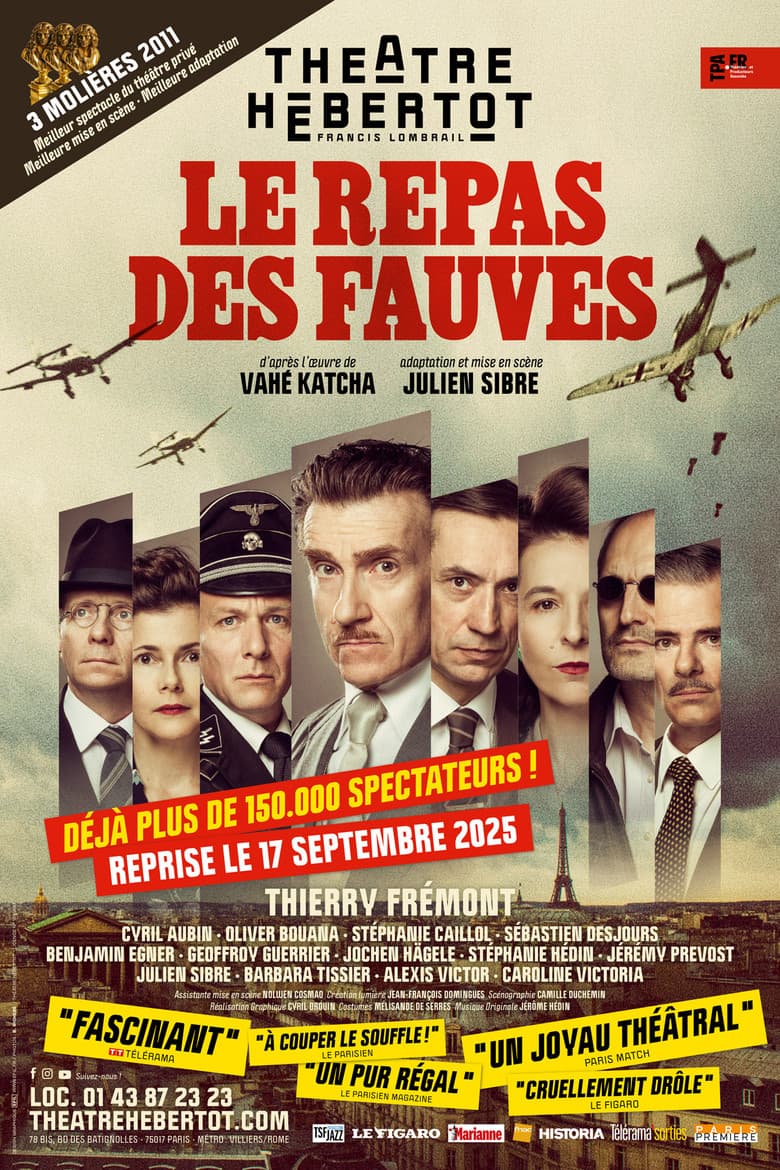 Le Repas des fauves poster