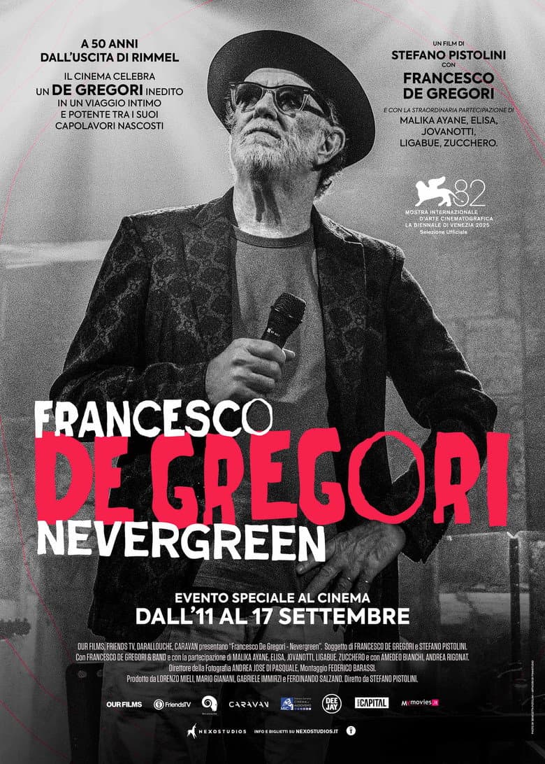 Francesco de Gregori - Nevergreen poster