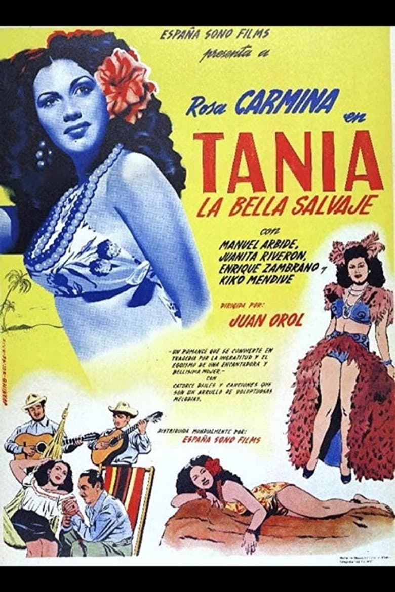 Tania, the Beautiful Wild Girl poster
