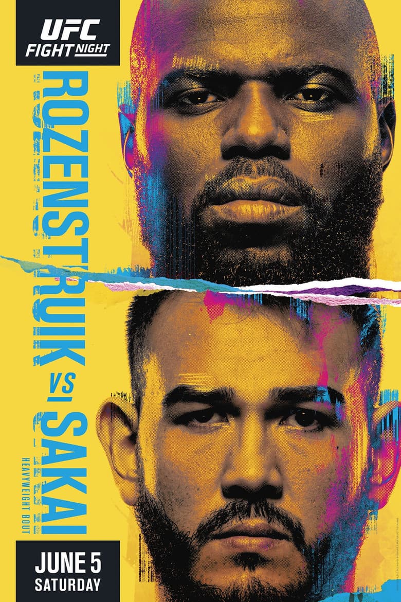 UFC Fight Night 189: Rozenstruik vs. Sakai poster