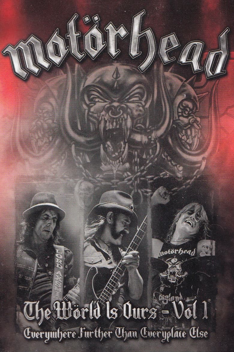Motörhead: The Wörld Is Ours - Vol 1 "Everywhere Further Than Everyplace Else" poster