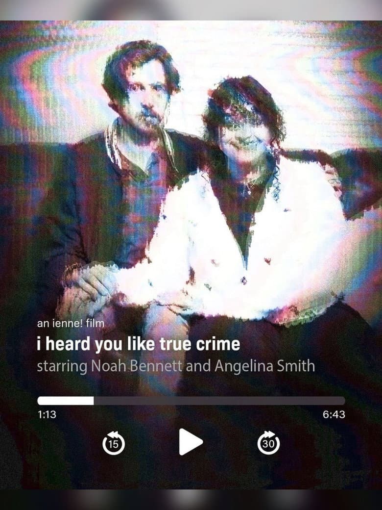 i heard you like true crime poster