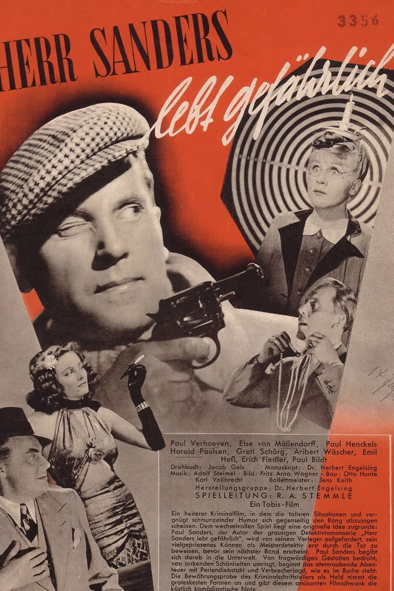 Herr Sanders lebt gefährlich poster