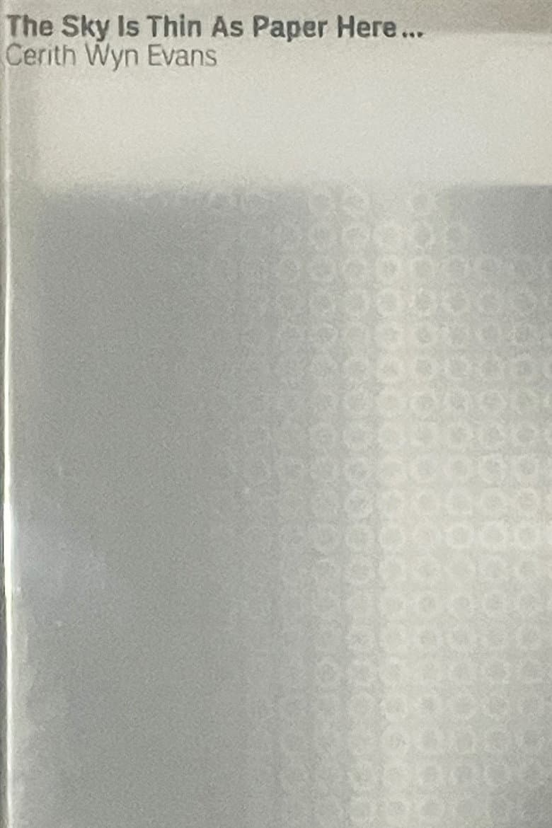 The Sky Is Thin As Paper Here... poster