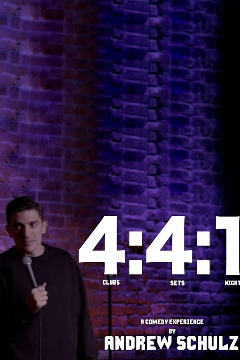Andrew Schulz: 4:4:1 poster