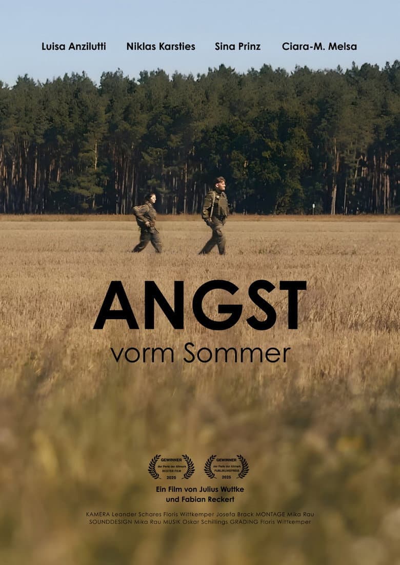 Angst vorm Sommer poster