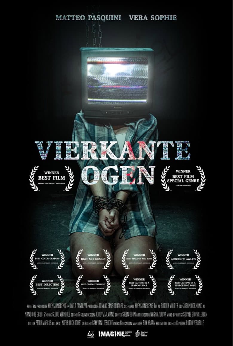 Vierkante Ogen poster