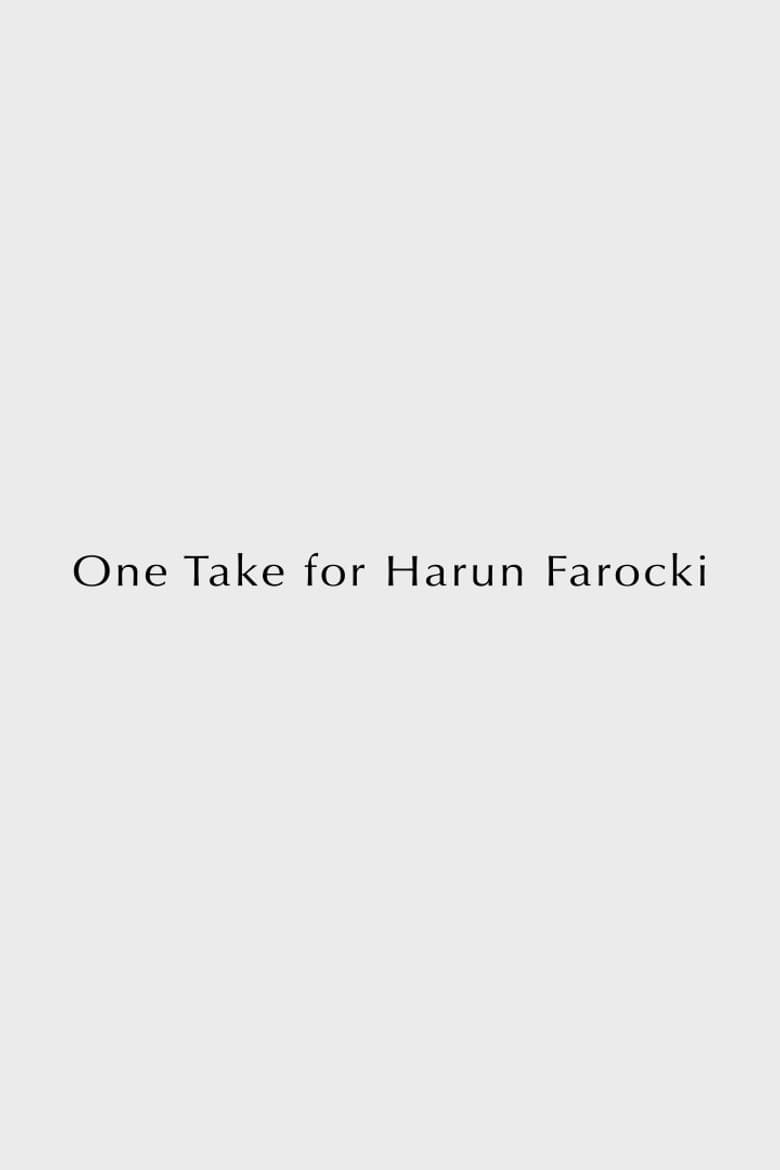 One Take for Harun Farocki poster