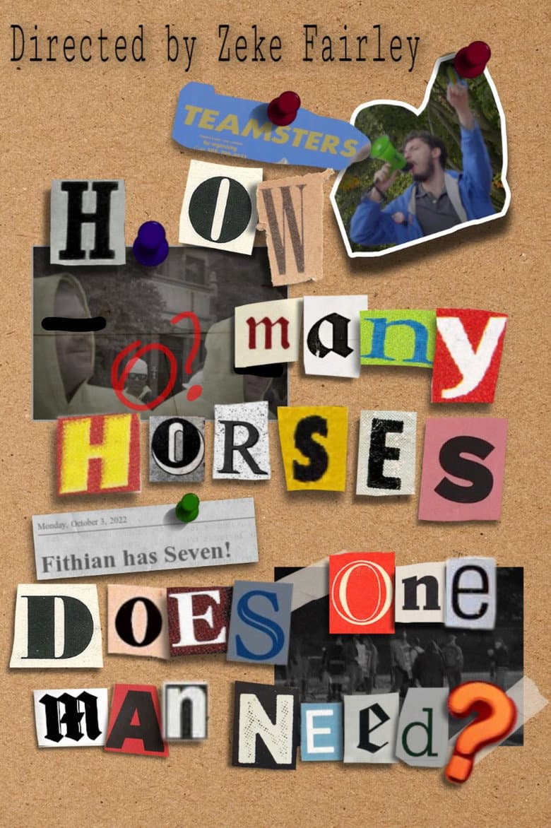 How Many Horses Does One Man Need? poster