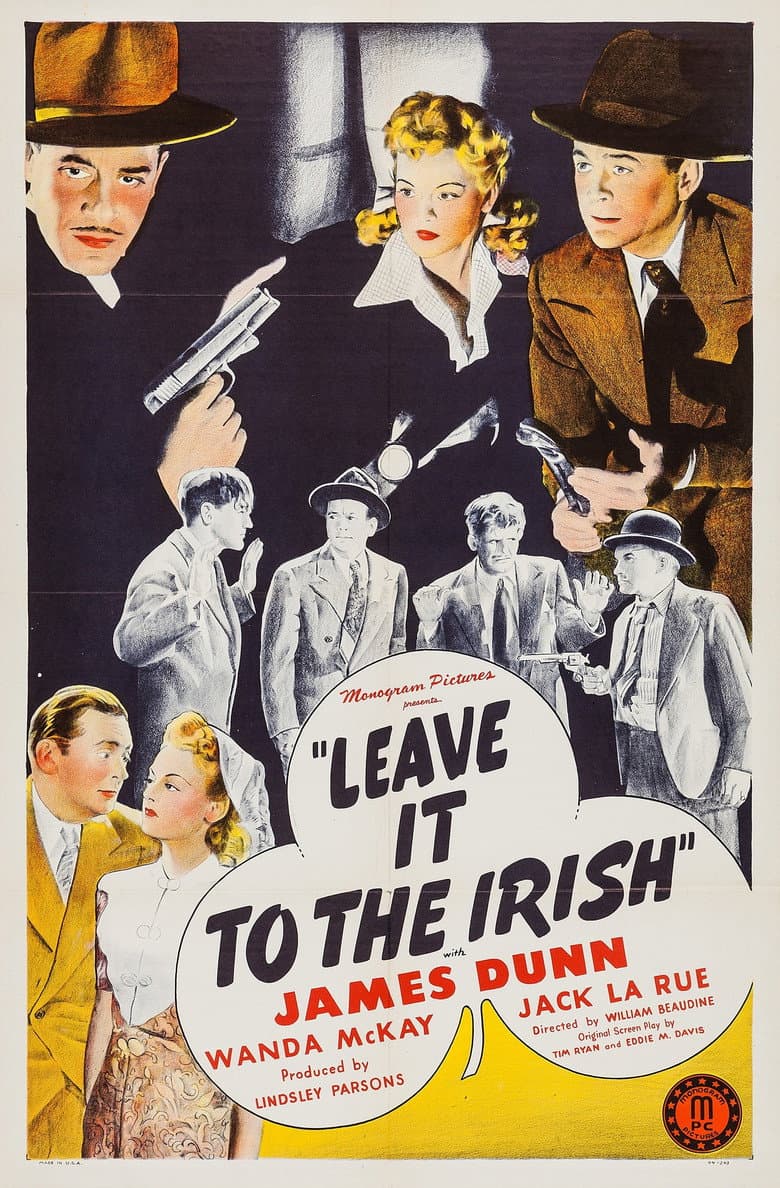 Leave It to the Irish poster