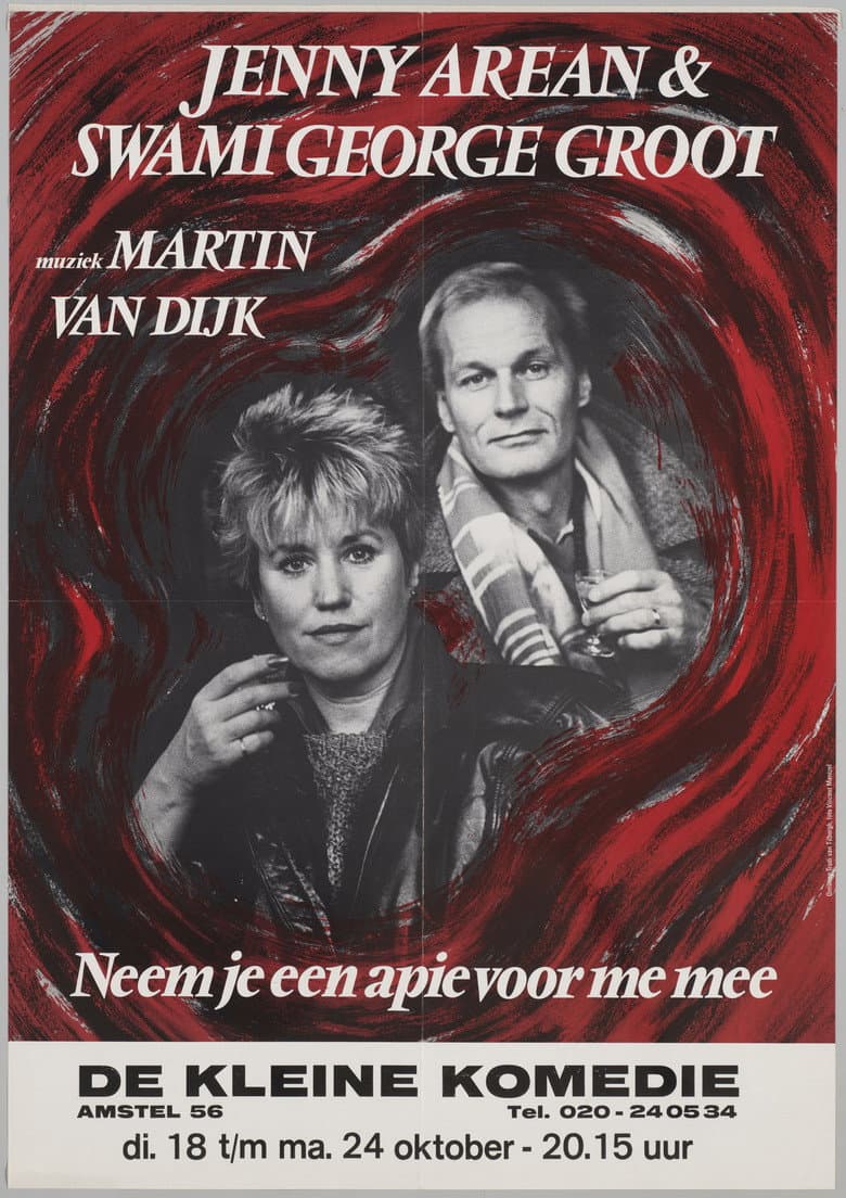 Jenny Arean & Swami George Groot: Neem Je een Apie voor Me Mee poster
