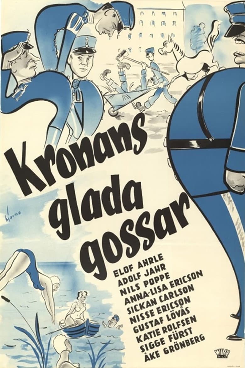 Kronans glada gossar poster