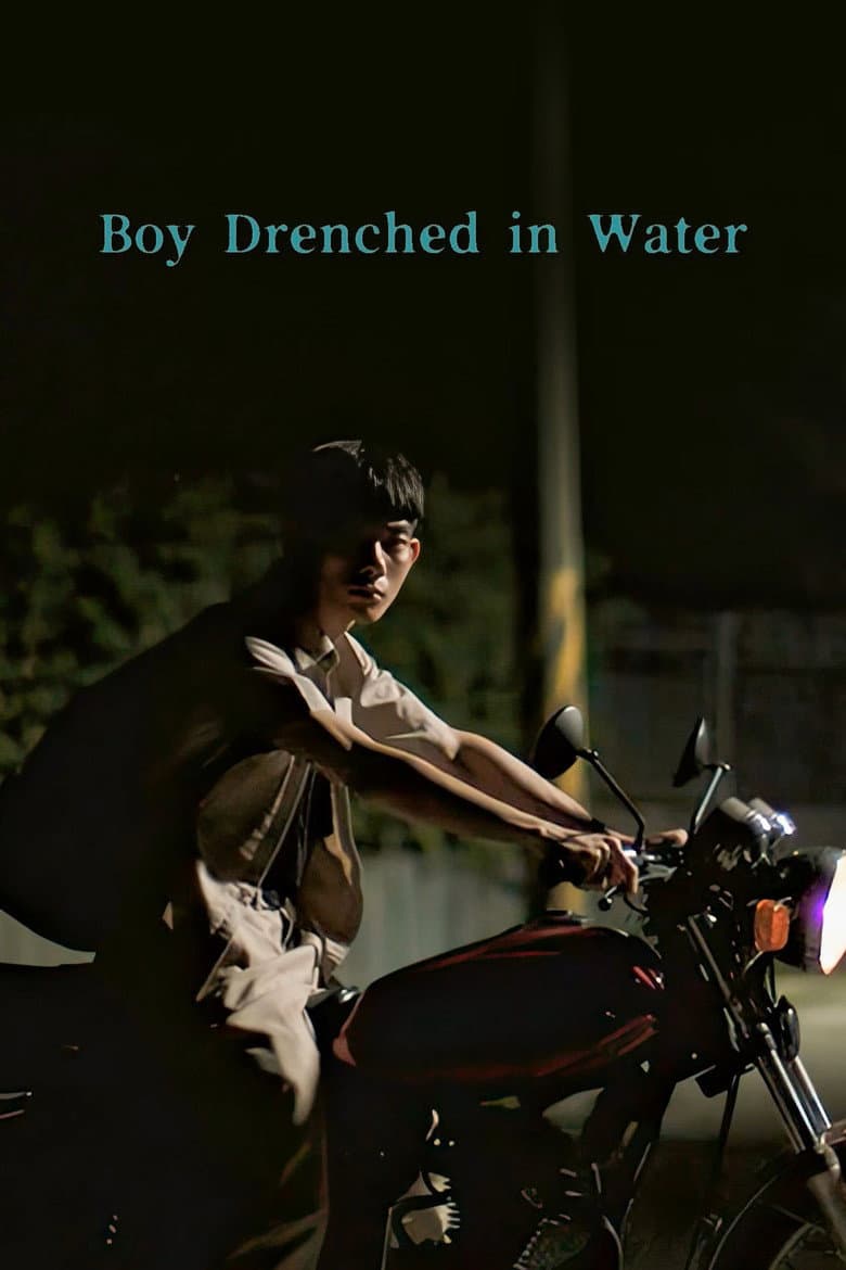 Boy Drenched in Water poster
