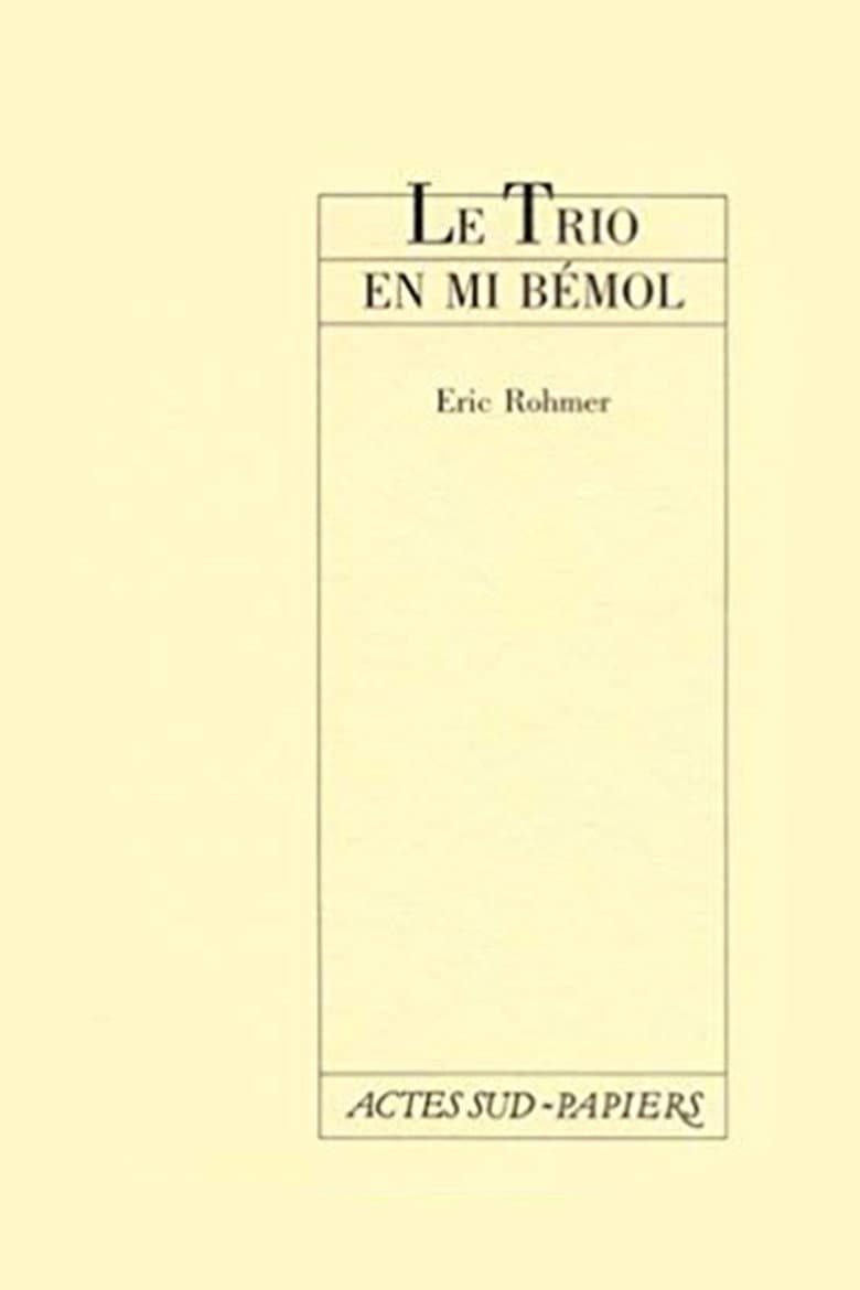 Trio in E Flat poster