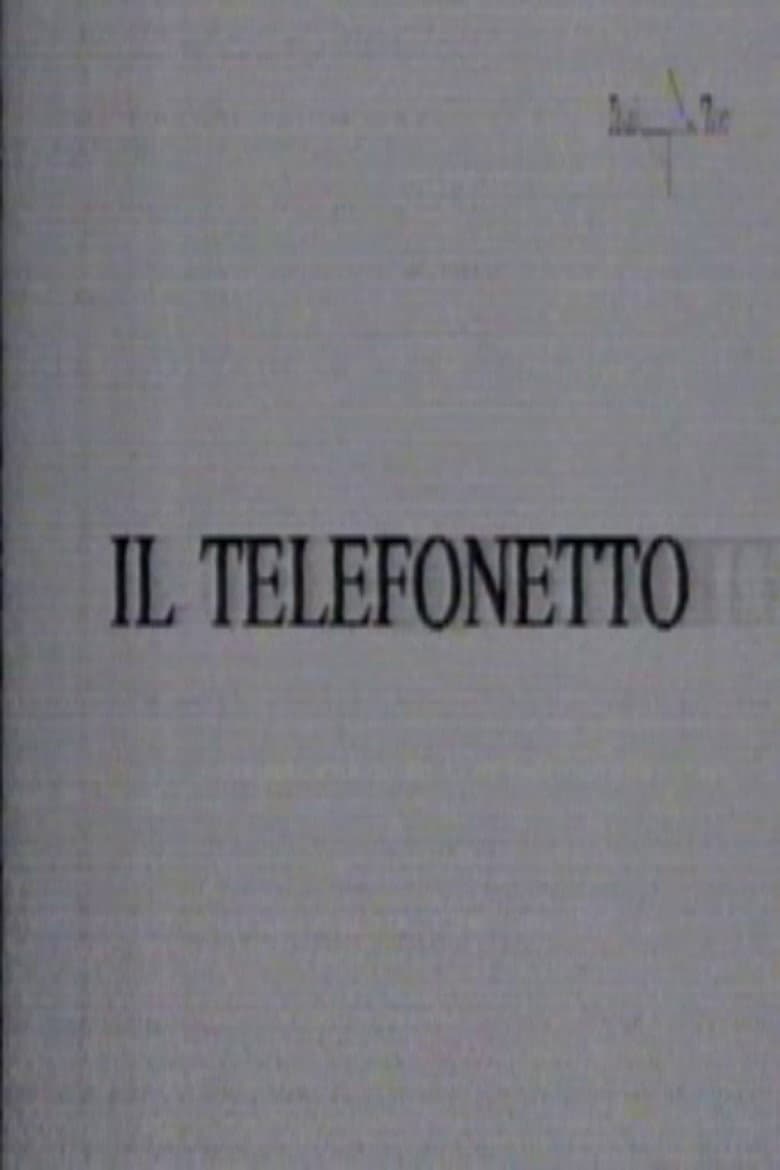 Il telefonetto poster