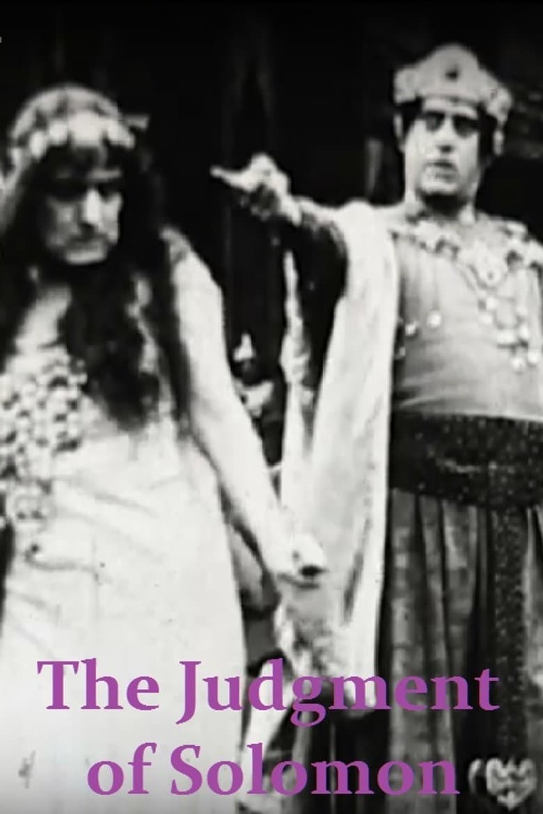The Judgment of Solomon poster