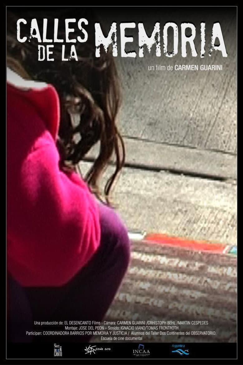 Calles de la memoria poster