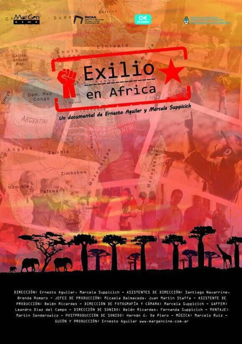 Exilio en África poster