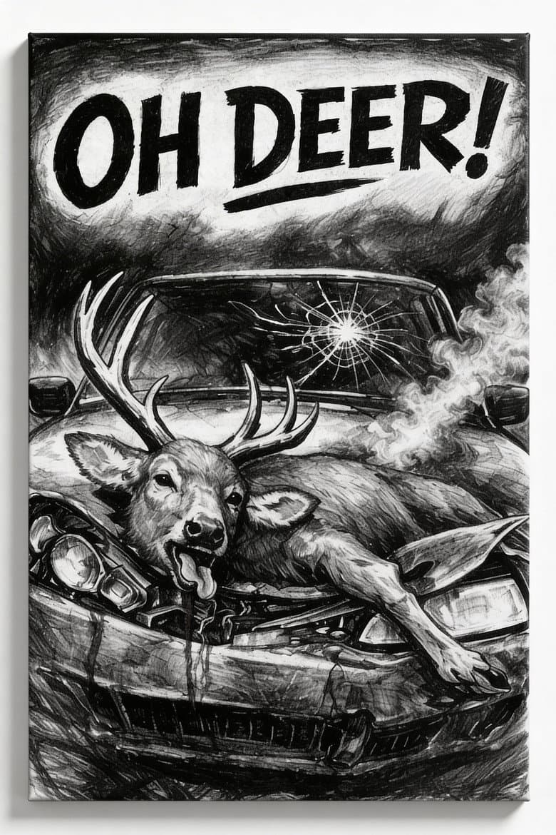 OH DEER poster